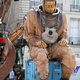 Illustration for article titled Giant Mechanical Jules Verne Diving Puppet Taking a Break In France